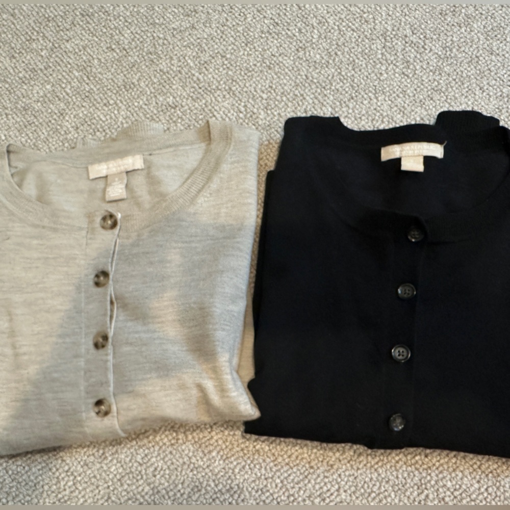 Set of two Banana Republic Merino Wool Cardigan sweaters size S